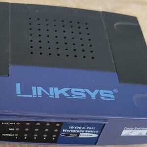 Linksys 10/100 5-Port Workgroup Switch, Model EZXS55W, Version 3
